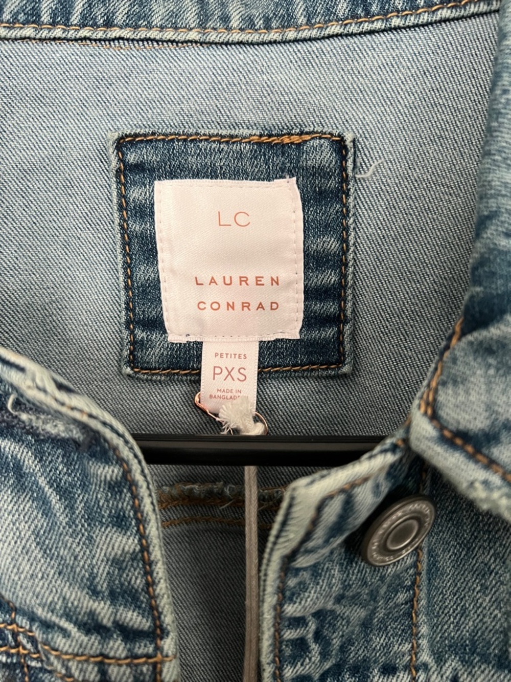 Lauren Conrad denim Jacket - Picture 2 of 5